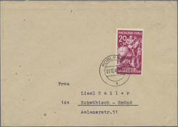 Französische Zone - Rheinland Pfalz: 1948, Hilfswerk 20 Pfg. Magenta Als Portoge - Other & Unclassified