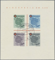 Französische Zone - Württemberg: 1949, Blockausgabe "Deutsches Rotes Kreuz", Seh - Otros & Sin Clasificación