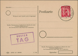 Saarland (1947/56): 1949, 15 Fr. "1 Jahr Universität Des Saarlandes" Auf Blankop - Other & Unclassified