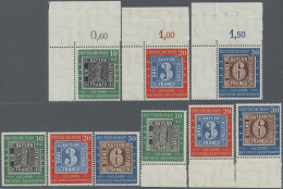 Bundesrepublik Deutschland: 1949, 100 Jahre Dt. Briefmarken, 5x Komplett Postfri - Neufs