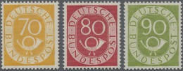 Bundesrepublik Deutschland: 1951, Posthorn 70(Pf) Mit Fotobefund Schlegel BPP, P - Ungebraucht