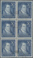 Bundesrepublik Deutschland: 1951, 30+10 Pfg. "Helfer Der Menschheit II", Als Sec - Usati