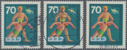 Bundesrepublik Deutschland: 1970, Hilfsdienste 70 Pfg., Marke Mit Stpl. Muster ( - Used Stamps