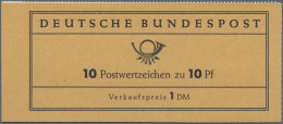 Bundesrepublik - Markenheftchen: 1960, Markenheftchen Heuss I, VERSUCHSHEFTCHEN, - Other & Unclassified