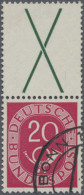 Bundesrepublik - Zusammendrucke: 1951, X + 20(Pf) Posthorn, Senkrechter Zusammen - Se-Tenant