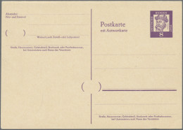 Bundesrepublik - Ganzsachen: 1961, Bedeutende Deutsche Ohne Fluoreszenz-Balken, - Otros & Sin Clasificación