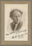 Autographen: Martin Andersen Nexö (1869-1954),1924, Dänischer Schriftsteller, Ei - Altri & Non Classificati