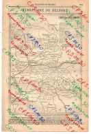 ANNUAIRE - 90 - Département Territoire De Belfort - Année 1918 - édition Didot-Bottin - 12 Pages - Annuaires Téléphoniques