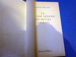 La Grande Lezione Dei Piccoli Animali Marcel Roland Rizzoli BUR 1949 - Nouvelles, Contes