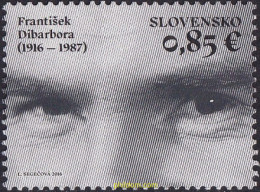 700482 MNH ESLOVAQUIA 2016 ACTOR - Unused Stamps
