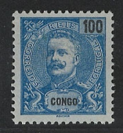 Portugal Congo 1898-1901 "D. Carlos I" Condition MH NG Mundifil #23 - Congo Portuguesa