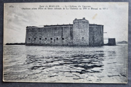 CPA 29 RADE DE MORLAIX - Le Château Du Taureau, Ancienne Prison Où Furent Enfermés De La Chalotais Et Blanqui -Réf. S249 - Carantec