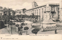 ITALIE - Catania - Piazza Stesicorea Col Palazzo Dei Tribunali - Carte Postale Ancienne - Catania
