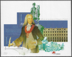 PORTUGAL STAMP - 1999 The 300th Anniversary Of The Birth Of Marquis De Pombal MINISHEET MNH (A1#215) - Nuevos