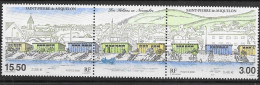 SPM St Pierre & Miquelon N° 724 & 725 Bande Horizontale Neuve ** MNH - Ongebruikt