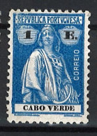 Portugal Cape Verde Cabo Verde 1926 "Ceres" Condition MH OG Mundifil #194 - Cap Vert