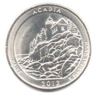 2012 - Stati Uniti 25 Cents - Quarter Acadia    S      ------ - 2010-...: National Parks