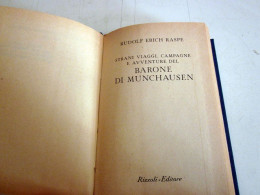 Barone Di Munchausen Rudolf Erich Raspe Rizzoli BUR 1962 - Clásicos