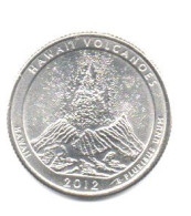 2012 - Stati Uniti 25 Cents - Quarter Hawai'i Volcanoes   D     ------ - 2010-...: National Parks