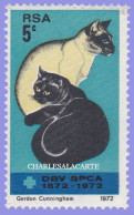 SOUTH AFRICA  1972  S.P.C.A.  CATS  S.G. 312  U.M. - Unused Stamps