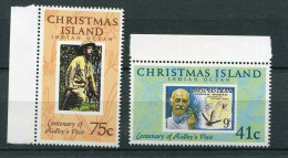 Chrismas Island ** N° 318/319 - Timbre Sur Timbre - Christmas Island