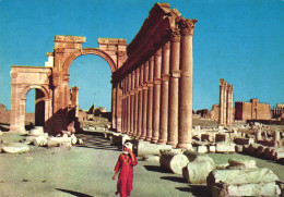 SYRIA, PALMYRA, GREAT COLONNADE, ANCIENT CITY - Syrie