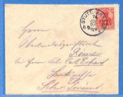 Allemagne Reich 1909 Lettre De Stuttgart (G23105) - Lettres & Documents