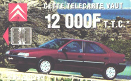 France:Used Phonecard, France Telecom, 50 Units, Car, Citroen Xantia, 1996 - 1996