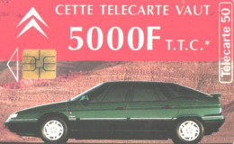 France:Used Phonecard, France Telecom, 50 Units, Car, Citroen, 1994 - 1994