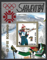 COREE DU NORD. BF NON DENTELE De 1983. Biathlon Aux J.O. De Sarajevo. - Winter 1984: Sarajevo