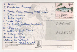 Timbre , Stamp " Poisson :  Sur CP , Carte , Postcard  Du 28/07/97 - Storia Postale