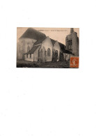 CPA  CHEROY  Abside De L Eglise  1927 - Cheroy