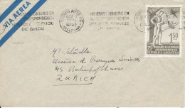 Argentina Air Mail Cover Sent To Germany Buenos Aires 26-11-1956 Single Franked - Luchtpost