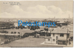 213809 URUGUAY PUNTA DEL ESTE VISTA PARCIAL POSTAL POSTCARD - Uruguay