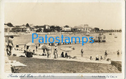 213821 URUGUAY PUNTA DEL ESTE VISTA PARCIAL DE LA PLAYA BEACH POSTAL POSTCARD - Uruguay