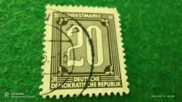 DDR-  1950-60-     DIENSTMARKEN       20PFG       USED - Gebraucht