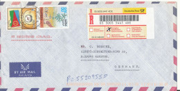 Eritrea Registered Air Mail Cover Sent To Germany 10-5-2001 - Eritrea