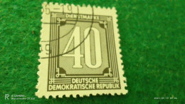 DDR-  1950-60-     DIENSTMARKEN       40PFG       USED - Gebraucht