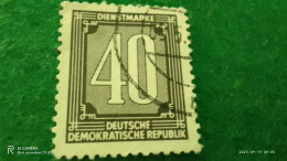 DDR-  1950-60-     DIENSTMARKEN       40PFG       USED - Gebraucht