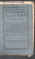 Mercure De France  Du Samedi 27 Février 1790 Par Marmontel La Harpe Et Chamfort (PPP45006) - Periódicos - Antes 1800