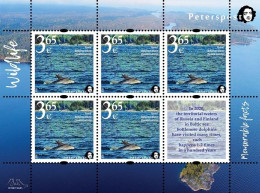 Finland 2020 Fauna Wild Life "Memorable Facts" Bottlenose Dolphin (Finnish Gulf, Baltic Sea) Peterspost Sheetlet Mint - Nuovi