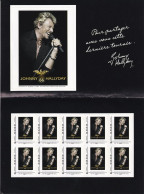 France Feuillet Collector Johnny Hallyday - Plié - Neuf ** Sans Charnière - TB - Other & Unclassified