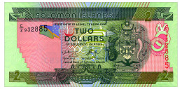 SOLOMON ISLANDS C/2; 2 DOLLARS ND(2006) Pick 25(1) Unc - Solomon Islands