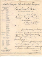Vieux Papier - Suisse - Bâle - Société Anonyme Internationale De Transports - Gondrand Frères - Juin 1913 - Switzerland