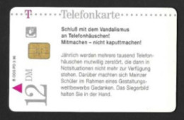 Télécarte Allemande.    Christoph Bersch.   Telefonkarte. - Sammlungen