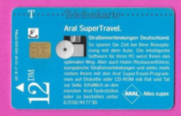 Télécarte Allemande.   Aral Super Travel.   Telefonkarte. - Colecciones