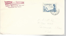 52670 ) Cover Canada Central Canada Exhibition Post Office EOttawa Postmark 1960 - Brieven En Documenten