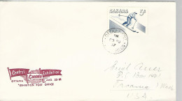 52674 ) Cover Canada Central Canada Exhibition Post Office EOttawa Postmark 1957 - Cartas & Documentos