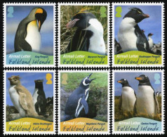 Falkland Island 2010 MNH 6V, Breeding Penguins, Birds, Antarctica - Pingouins & Manchots