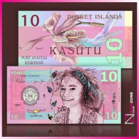 Mujand Poneet Islands 10 Kasutu 2015 Polymer Note Private Fantasy - Other & Unclassified